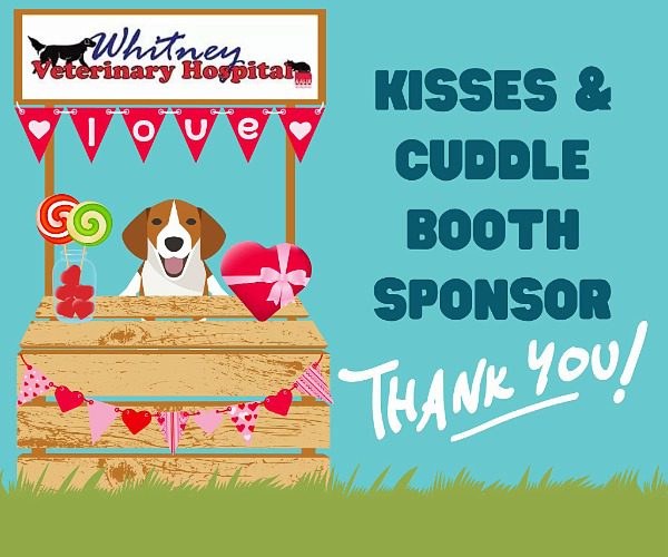 Thank you graphic for Kisses and Cuddle booth