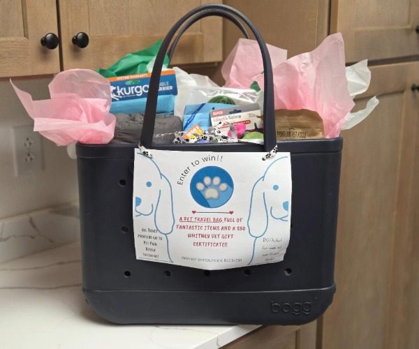 pet pack bag giveaway for raffle